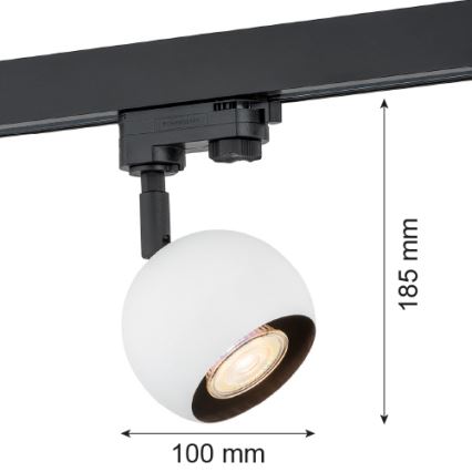 Argon 4377 - Kohtvalgusti rööbassüsteemi MURI 1xGU10/5W/230V valge