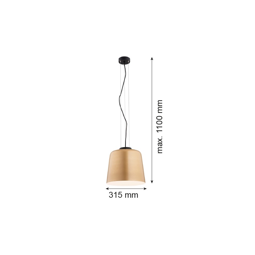 Argon 4690 - Lühter BERKLEY 1xE27/15W/230V
