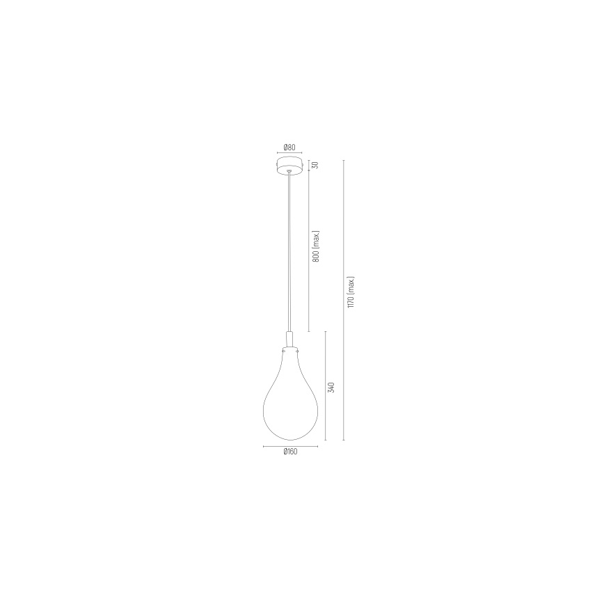Argon 4716 - Lühter OAKLAND 1xG9/6W/230V