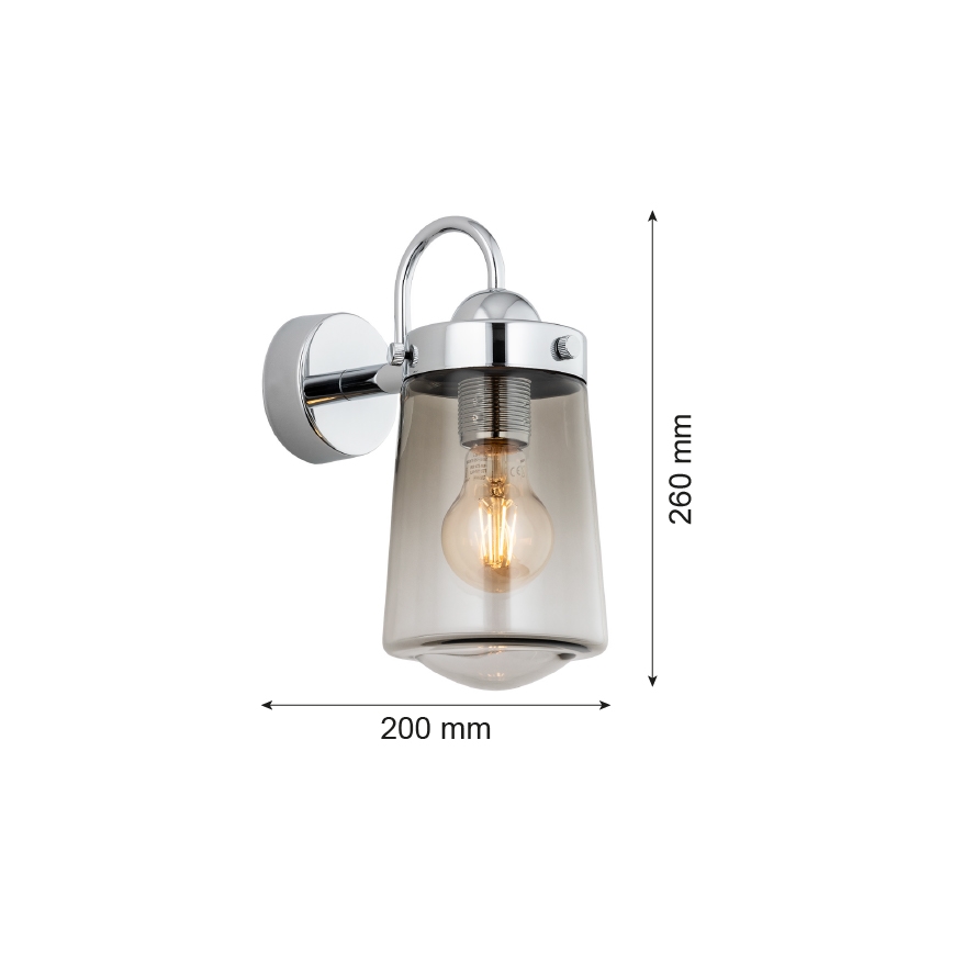 Argon 4718 - Vannitoa seinavalgusti PASADENA 1xE27/15W/230V IP44