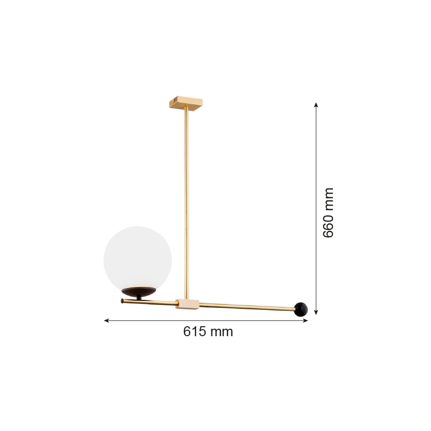 Argon 4738 - Lühter MEGAN 1xE14/7W/230V