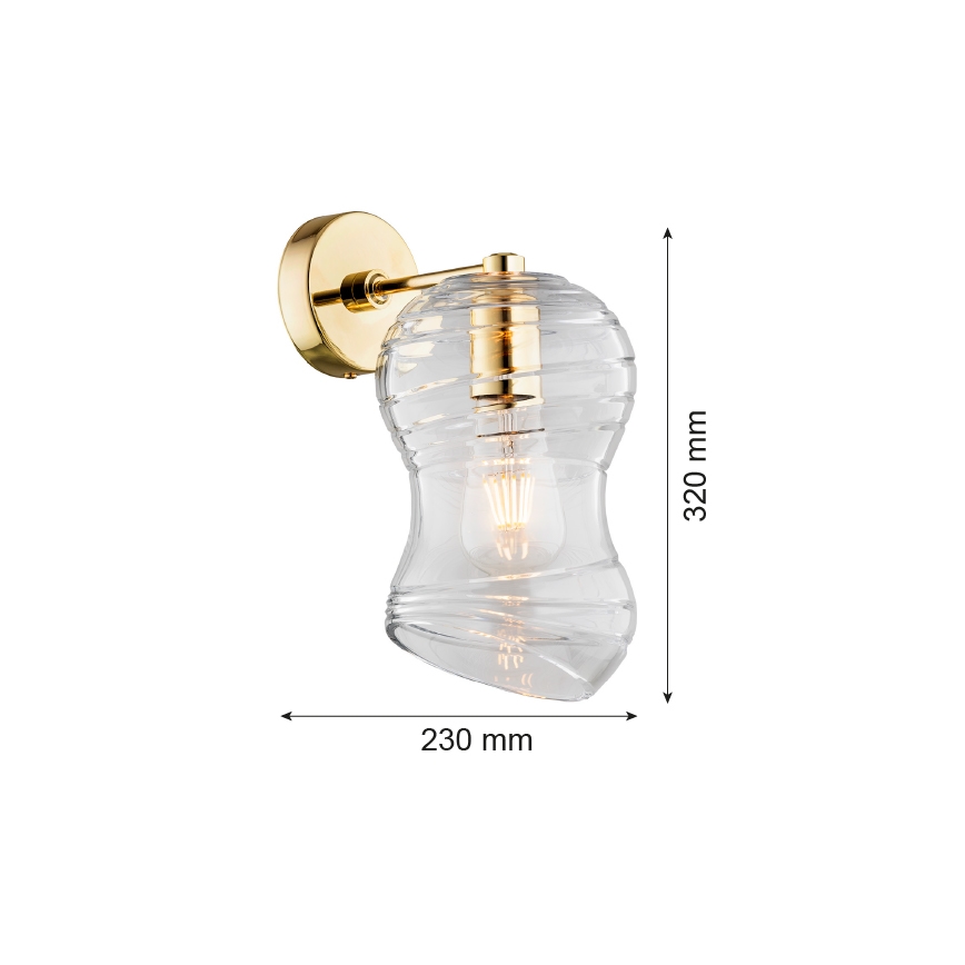 Argon 4741 - Seinavalgusti DEPORTIVO 1xE27/15W/230V