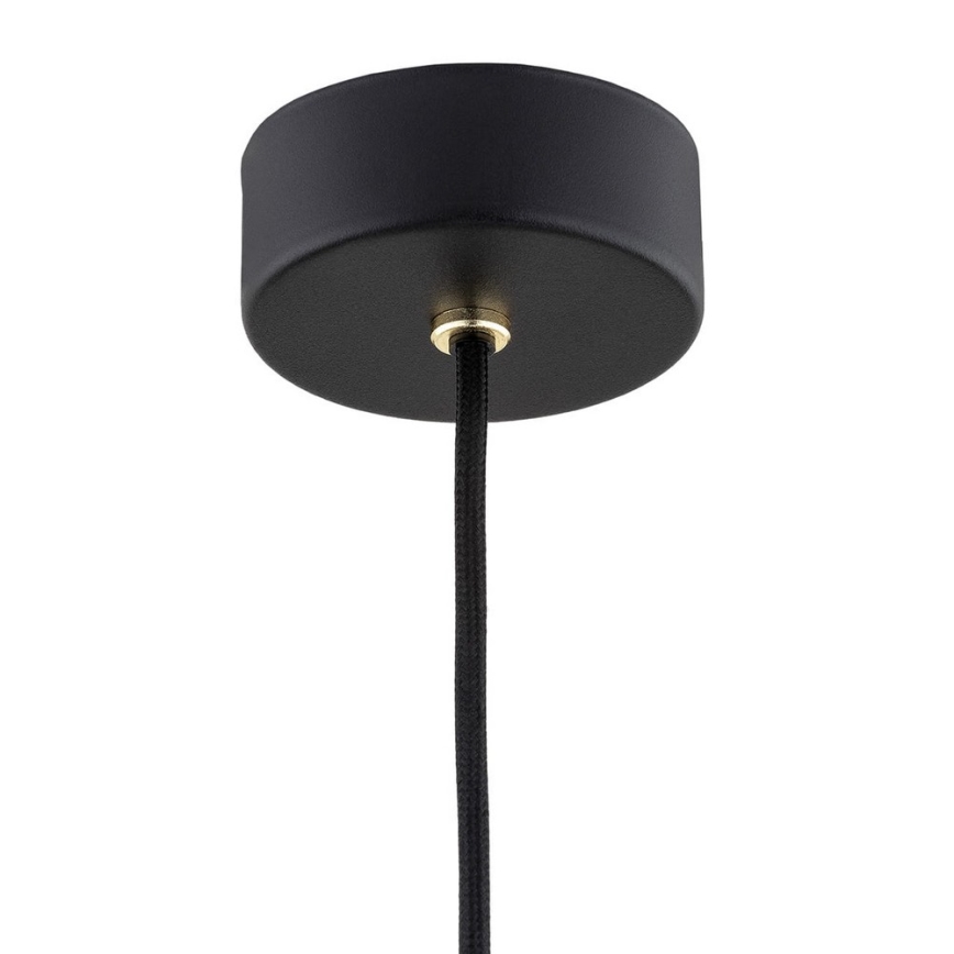Argon 4905 - Lühter MURANO 1xE27/15W/230V must/kuldne