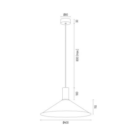 Argon 4911 - Lühter MINORI 1xE27/15W/230V valge/kuldne