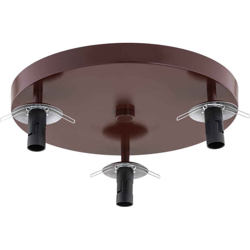Argon 6292 - Laevalgusti FABIO 3xE14/7W/230V alabaster pruun