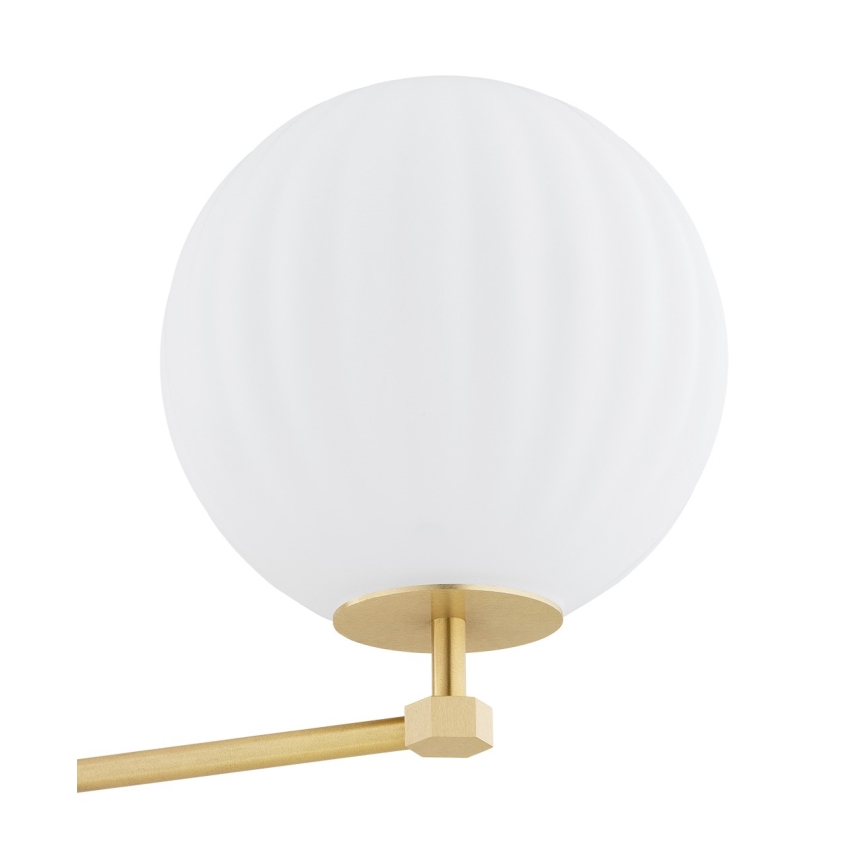 Argon 6307 - Ripplühter PALOMA 3xE14/7W/230V kuldne/valge