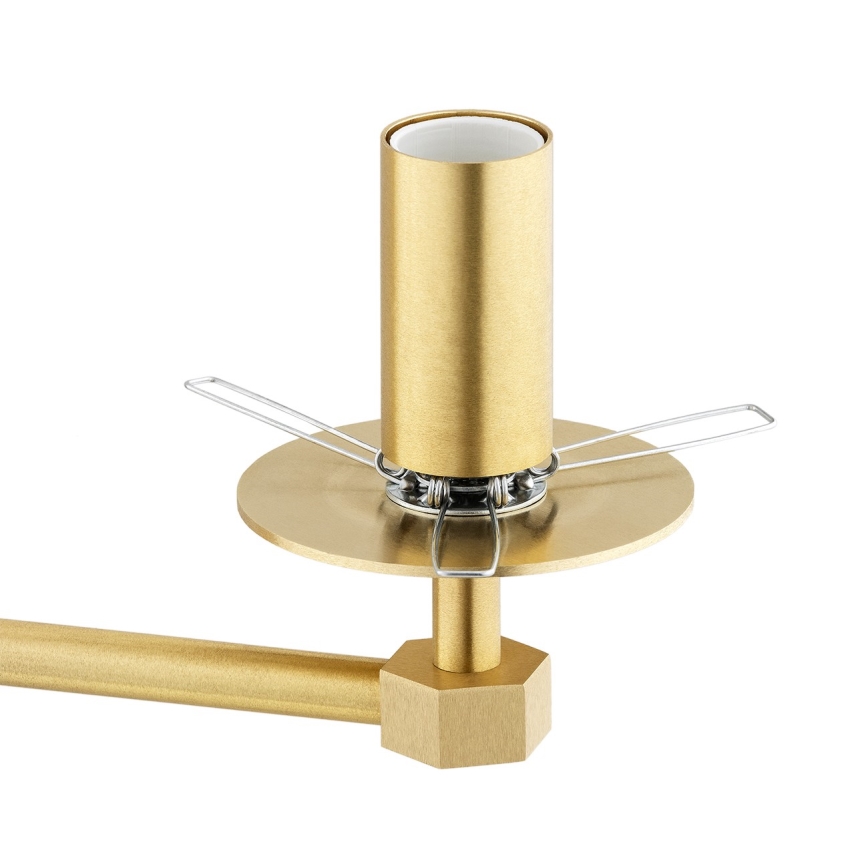 Argon 6307 - Ripplühter PALOMA 3xE14/7W/230V kuldne/valge