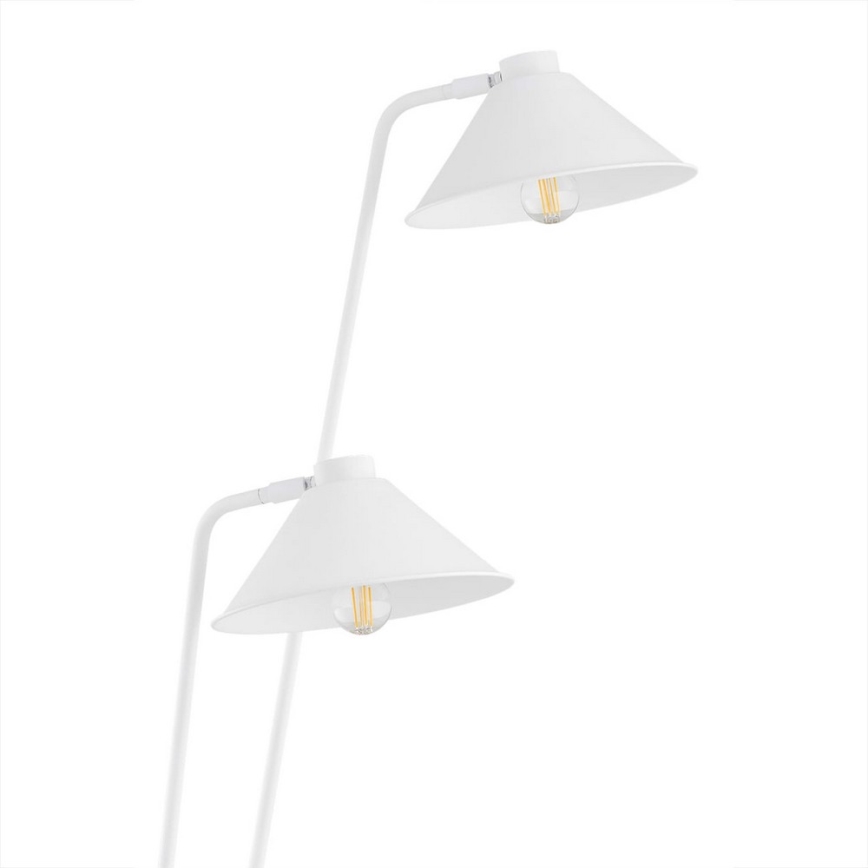 Argon 7074 - Põrandalamp GABIAN 2xE27/15W/230V valge