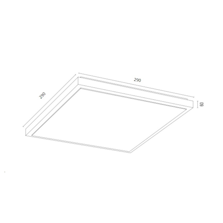 Argon 7167 - Laevalgusti CARLSON 2xE27/15W/230V 29x29 cm kuldne