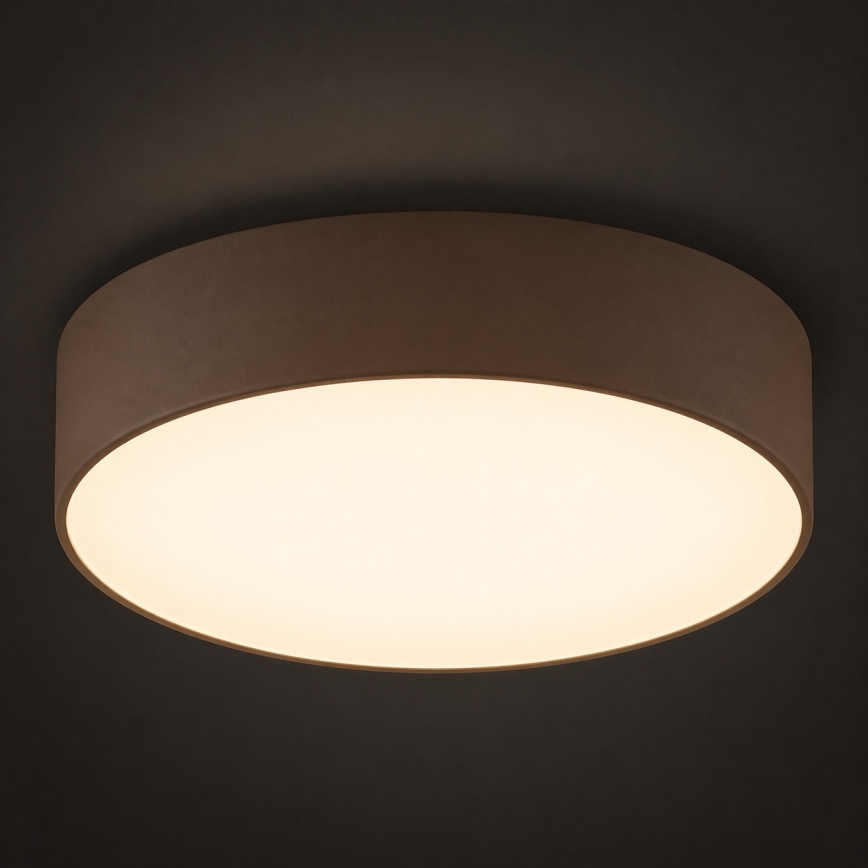 Argon 7295 - laelamp DARLINGOS 2xE27/15W/230V läbimõõt 25 cm, pruun