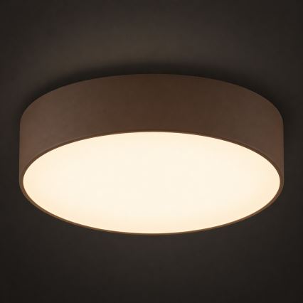 Argon 7297 - laelamp DARLINGOS 2xE27/15W/230V läbimõõt 35 cm pruun