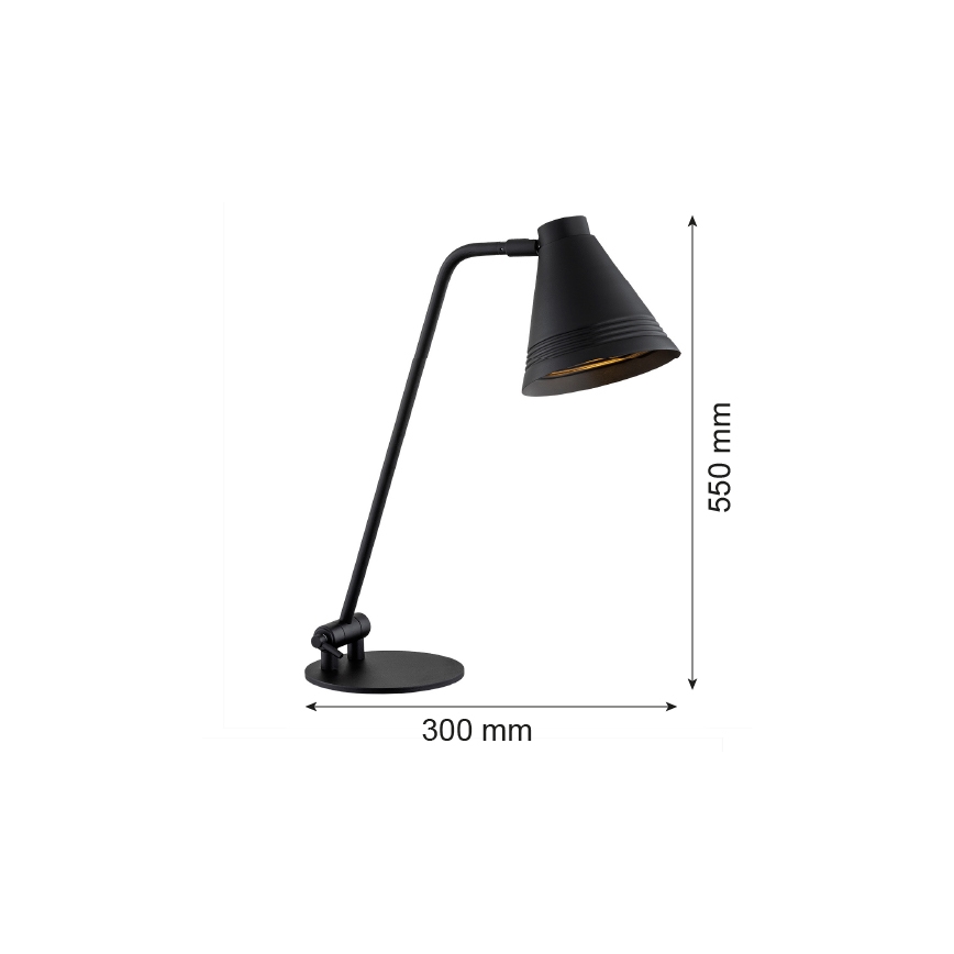 Argon 8002 - Laualamp AVALONE 1xE27/15W/230V must