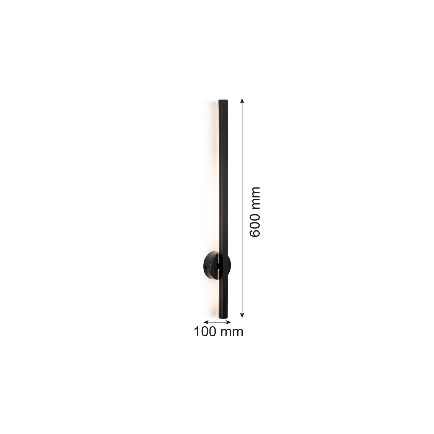 Argon 8052 - LED Seinavalgusti ASSE LED/6W/230V must
