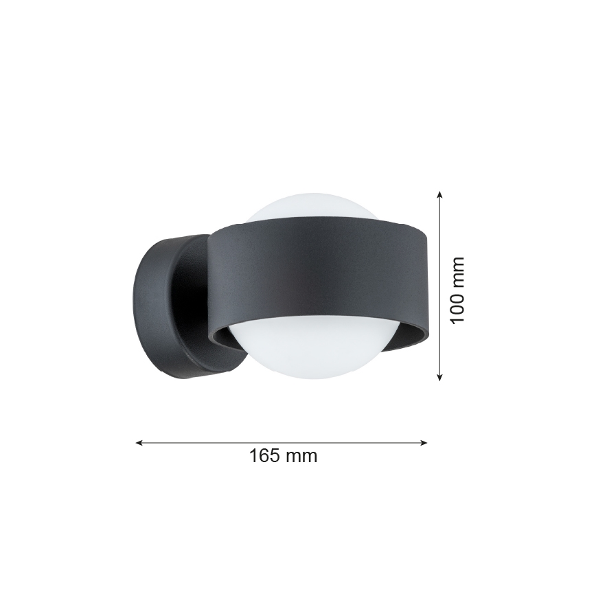Argon 8059 - Seinavalgusti MASSIMO PLUS 1xG9/6W/230V must