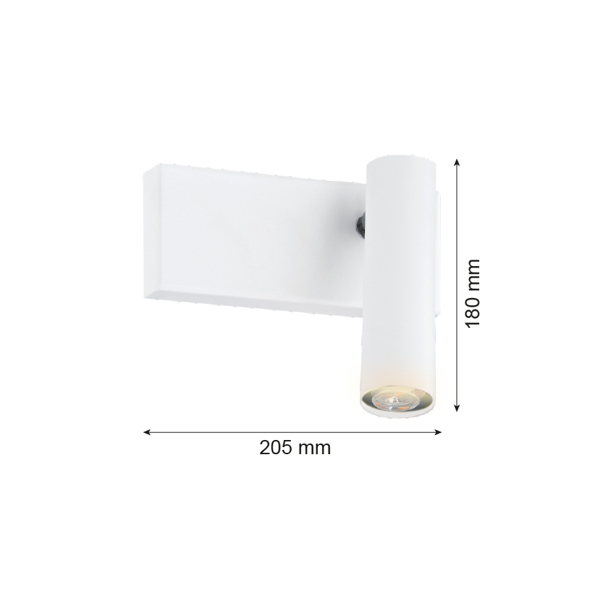 Argon 8064 - Kohtvalgusti seinale ETNA 1xG9/6W/230V valge