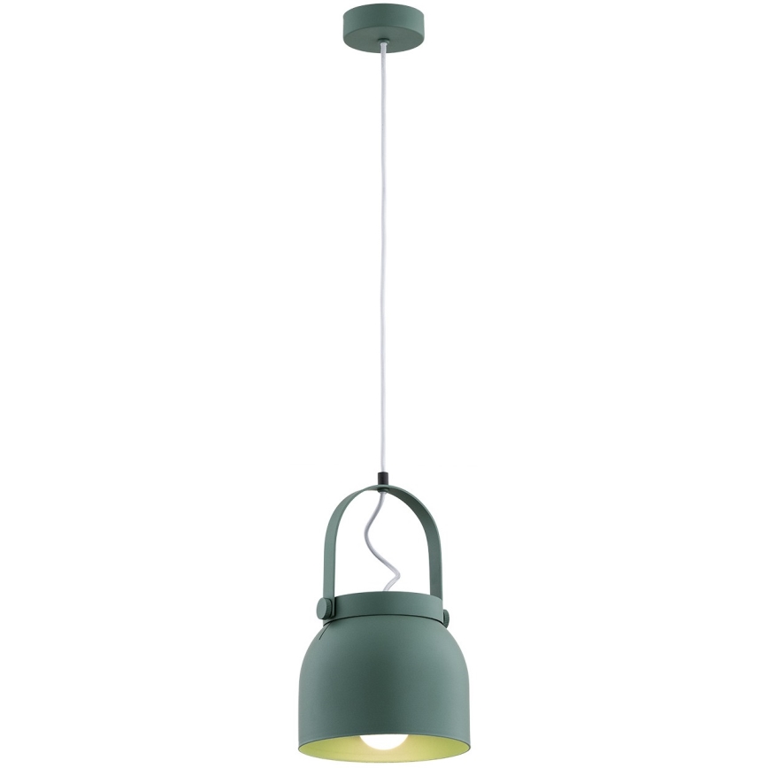Argon 8283 - Lühter LOGAN 1xE27/15W/230V d. 20 cm roheline