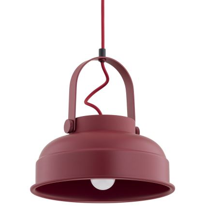 Argon 8286 - Lühter DAKOTA 1xE27/15W/230V punane