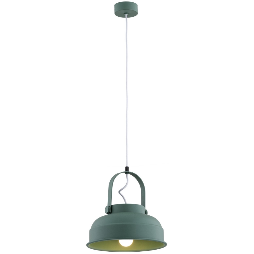 Argon 8287 - Lühter DAKOTA 1xE27/15W/230V roheline