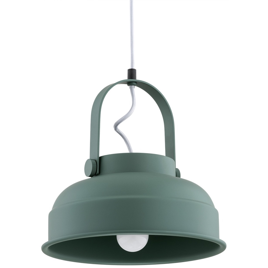 Argon 8287 - Lühter DAKOTA 1xE27/15W/230V roheline