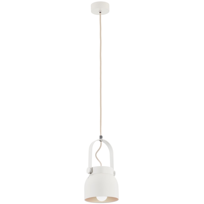 Argon 8290 - Lühter LOGAN 1xE27/15W/230V d. 14 cm valge