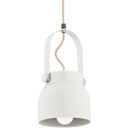 Argon 8290 - Lühter LOGAN 1xE27/15W/230V d. 14 cm valge