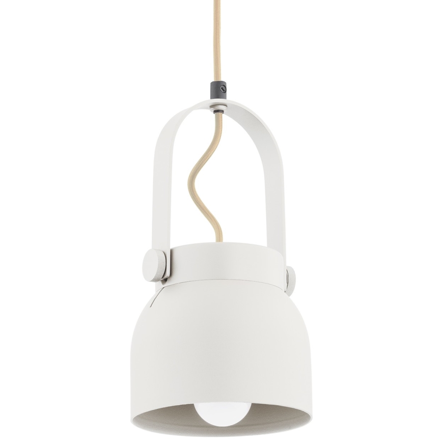 Argon 8290 - Lühter LOGAN 1xE27/15W/230V d. 14 cm valge