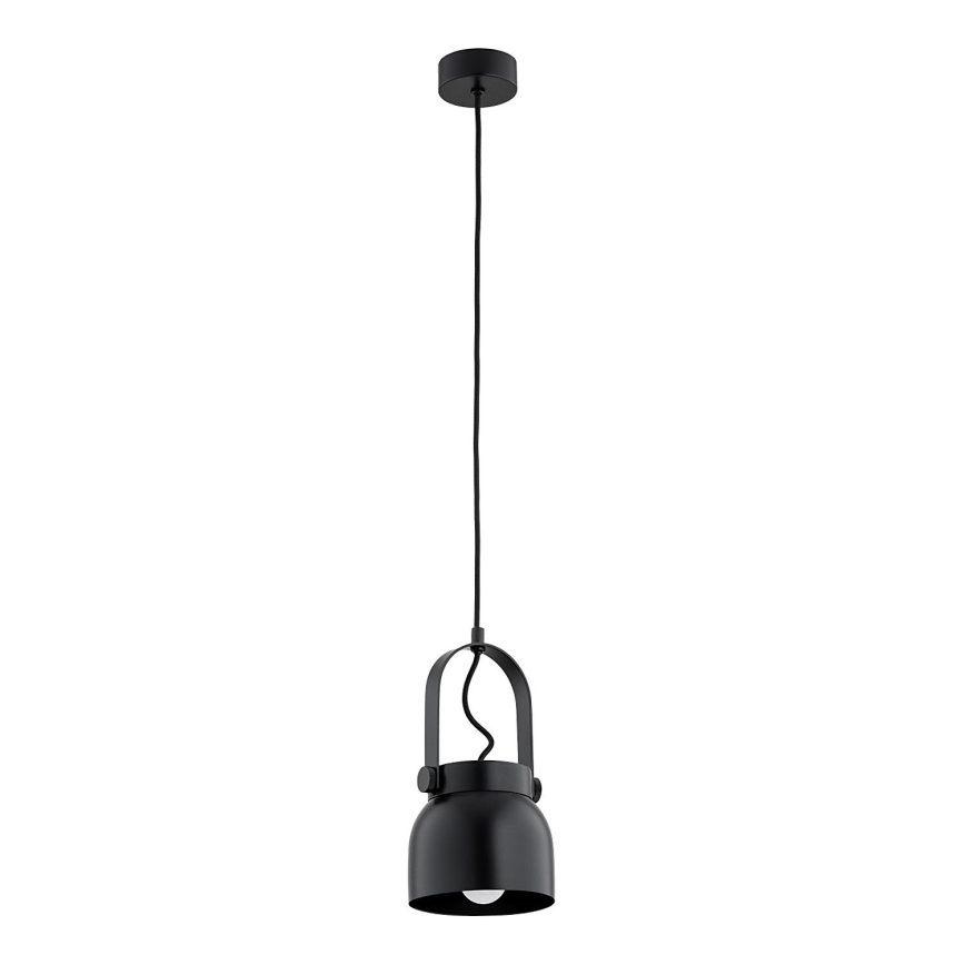 Argon 8291 - Lühter LOGAN 1xE27/15W/230V d. 14 cm must