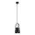 Argon 8291 - Lühter LOGAN 1xE27/15W/230V d. 14 cm must