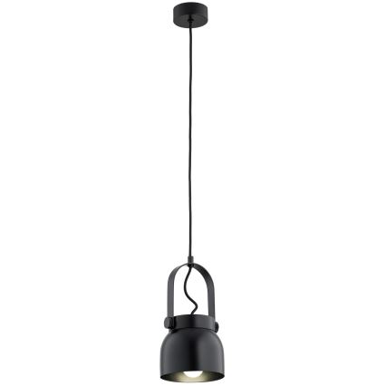 Argon 8291 - Lühter LOGAN 1xE27/15W/230V d. 14 cm must