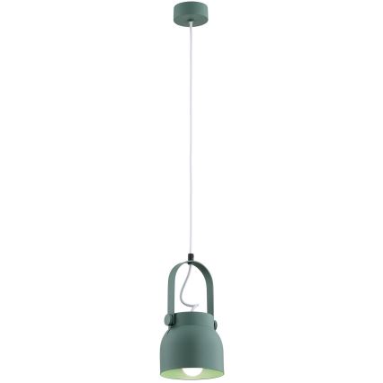 Argon 8293 - Lühter LOGAN 1xE27/15W/230V d. 14 cm roheline