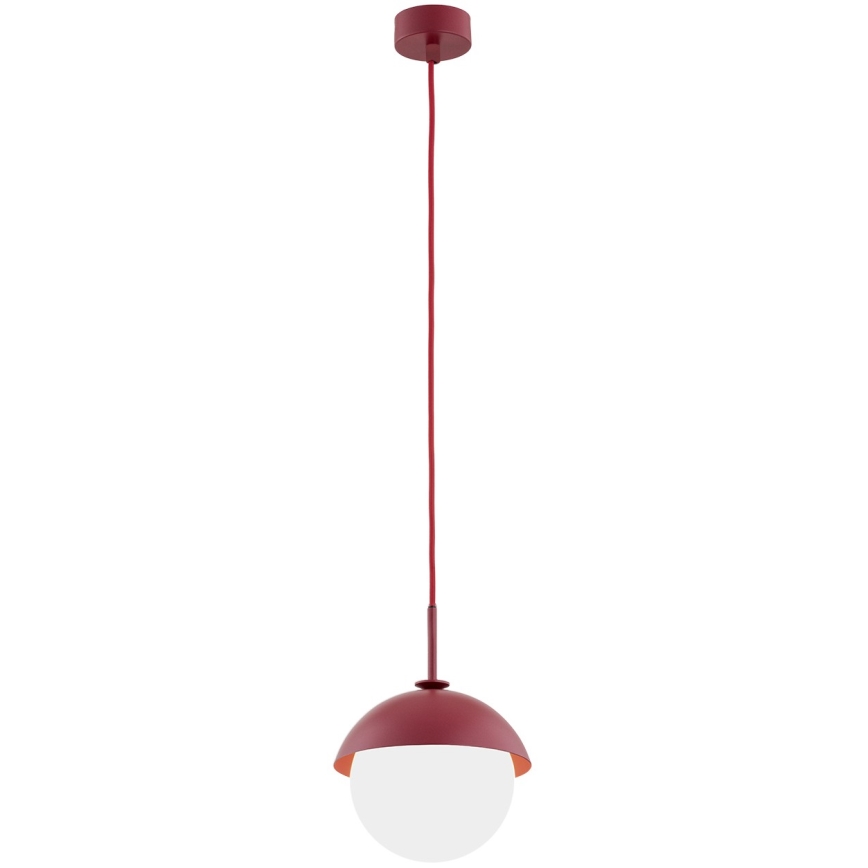 Argon 8296 - Lühter CAPPELLO 1xE27/15W/230V punane