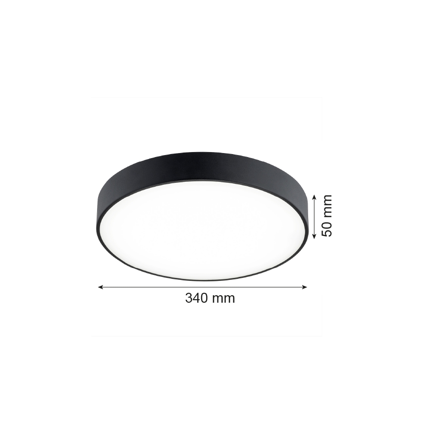 Argon 8348 - LED Laevalgusti TIAMO LED/22W/230V 4000K must