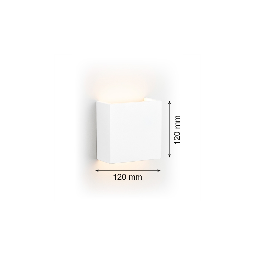 Argon 8358 - LED Seinavalgusti GENT LED/3,6W/230V 3000K valge