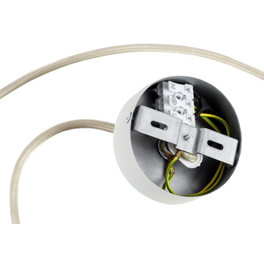 Argon 8443 - Lühter PIAVA 1xE14/7W/230V alabaster valge