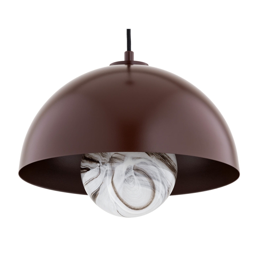 Argon 8444 - Lühter PIAVA 1xE14/7W/230V alabaster pruun