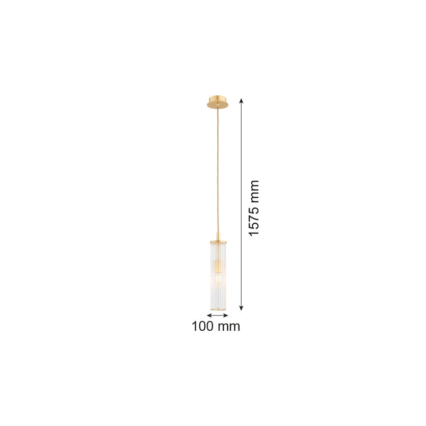 Argon 8489 - Lühter HAMPTON 1xE14/7W/230V kuldne