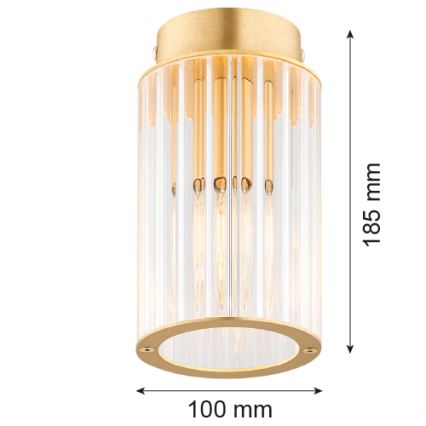 Argon 8501 - Laevalgusti HAMPTON 1xE14/7W/230V kuldne