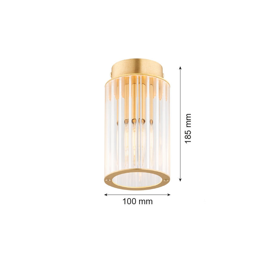 Argon 8501 - Laevalgusti HAMPTON 1xE14/7W/230V kuldne