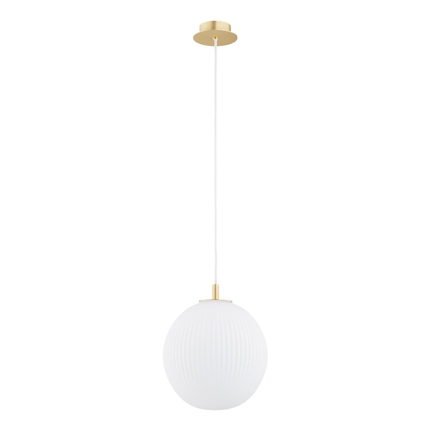 Argon 8507 - Lühter PALOMA 1xE27/15W/230V d. 25 cm kuldne/valge
