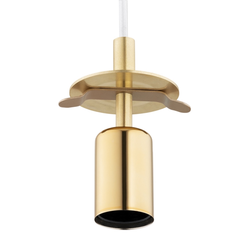Argon 8507 - Lühter PALOMA 1xE27/15W/230V d. 25 cm kuldne/valge