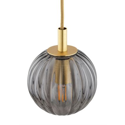Argon 8512 - Lühter PALOMA 1xE14/7W/230V d. 12 cm kuldne/must