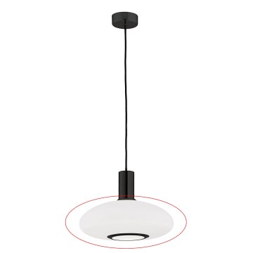 Argon 8565 - Asendusklaas lühtrile SAGUNTO PLUS E27