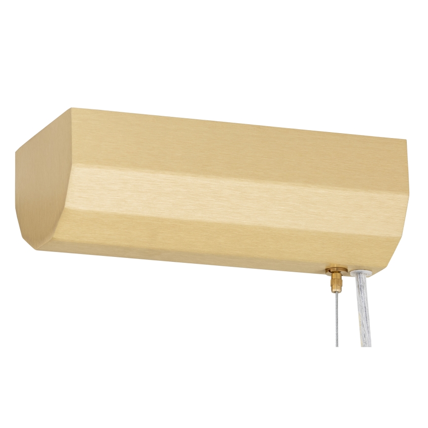 Argon 8624 - LED Lühter HAMPTON LED/90W/230V 3000K 120 cm messing