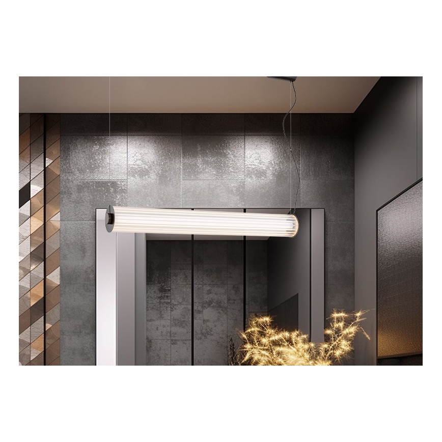 Argon 8625 - LED Lühter HAMPTON LED/90W/230V 3000K 120 cm must