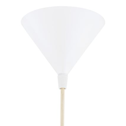 Argon 8629 - Lühter KEGEL 1xE27/15W/230V valge
