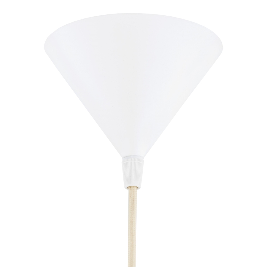 Argon 8629 - Lühter KEGEL 1xE27/15W/230V valge