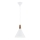 Argon 8630 - Lühter KEGEL 1xE27/15W/230V valge