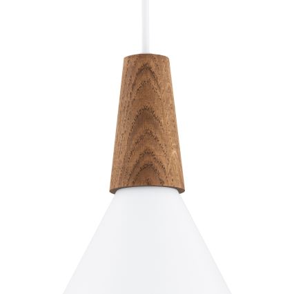 Argon 8630 - Lühter KEGEL 1xE27/15W/230V valge