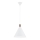 Argon 8631 - Lühter KEGEL 1xE27/15W/230V valge