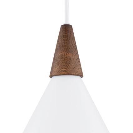 Argon 8631 - Lühter KEGEL 1xE27/15W/230V valge
